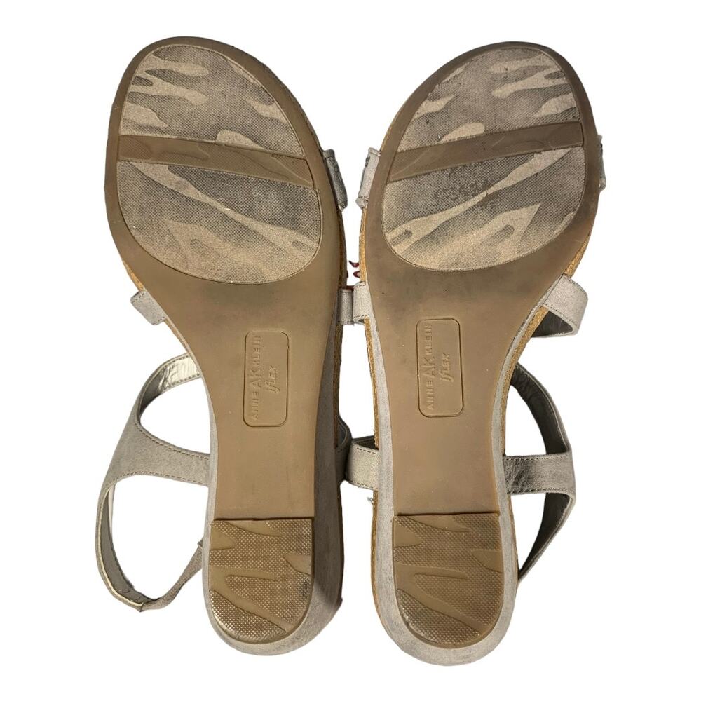 AK Ann Klein Sport Women's Jabari Slingback Wedge Sandal 9.5 - Picture 7 of 7